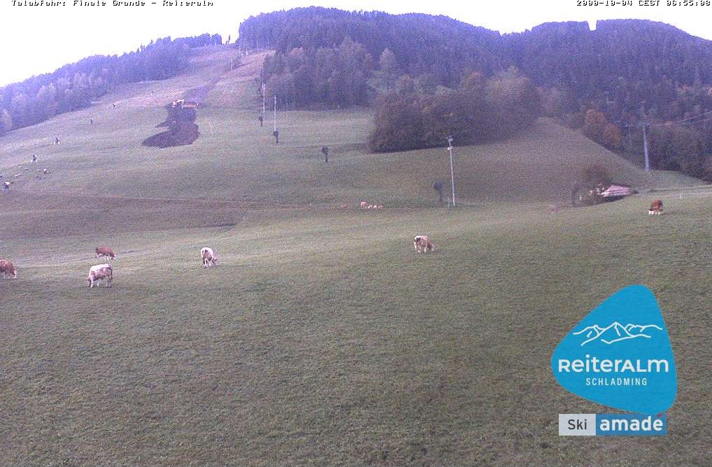 Archiv Foto Webcam Reiteralm - Talstation 8er Silver Jet