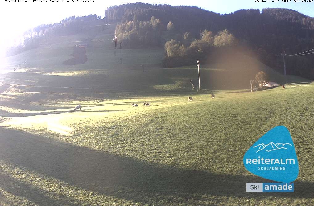 Archiv Foto Webcam Reiteralm - Talstation 8er Silver Jet