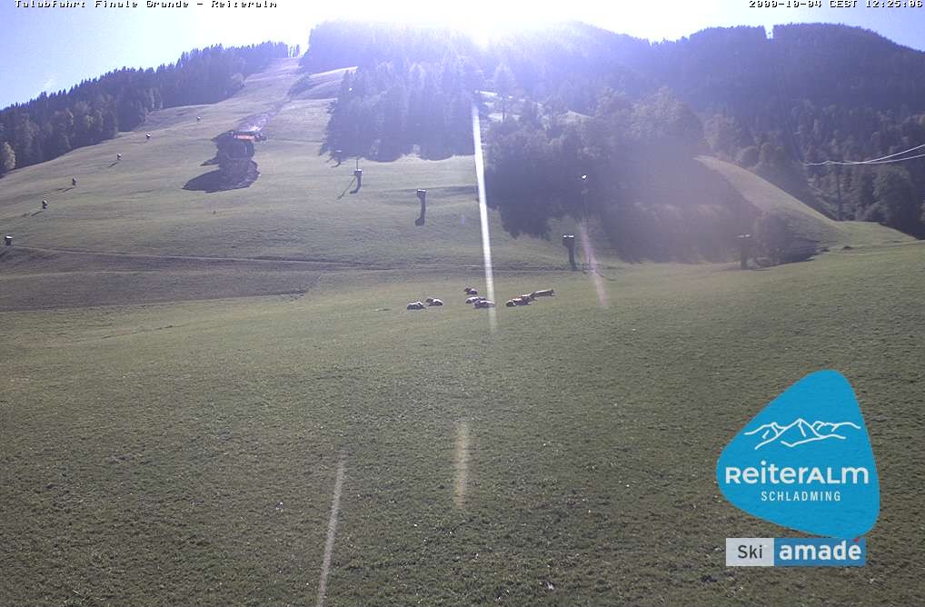 Archiv Foto Webcam Reiteralm - Talstation 8er Silver Jet