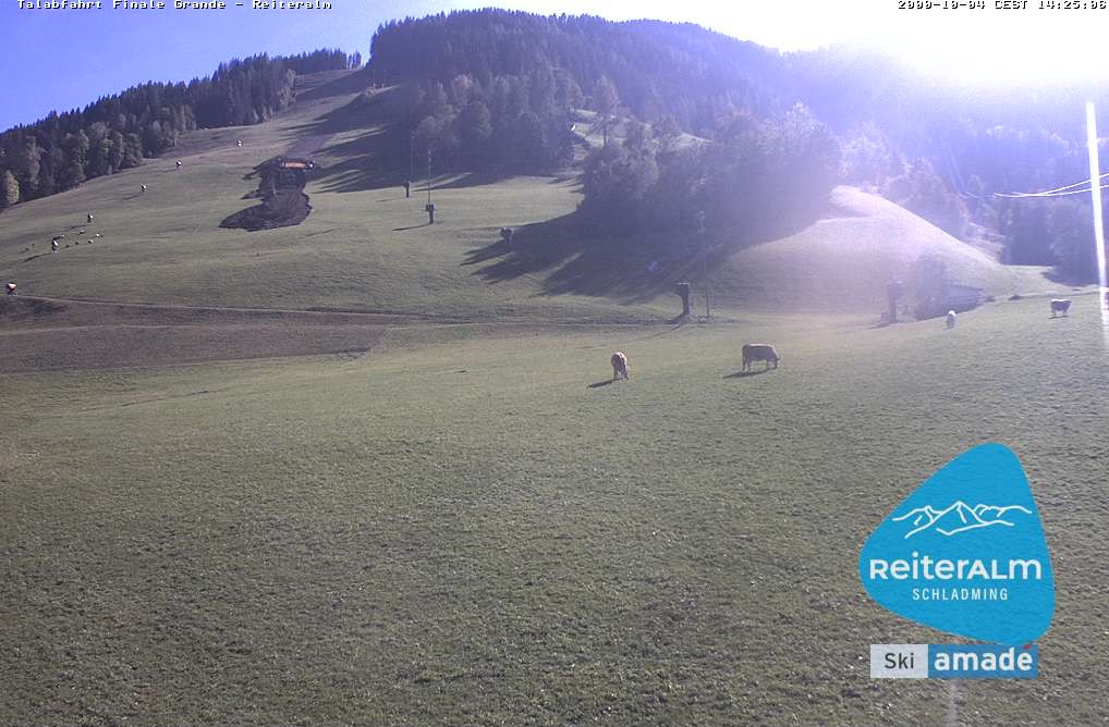Archiv Foto Webcam Reiteralm - Talstation 8er Silver Jet