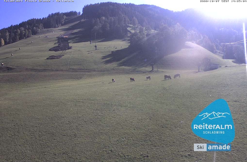 Archiv Foto Webcam Reiteralm - Talstation 8er Silver Jet