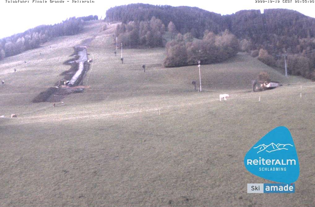 Archiv Foto Webcam Reiteralm - Talstation 8er Silver Jet