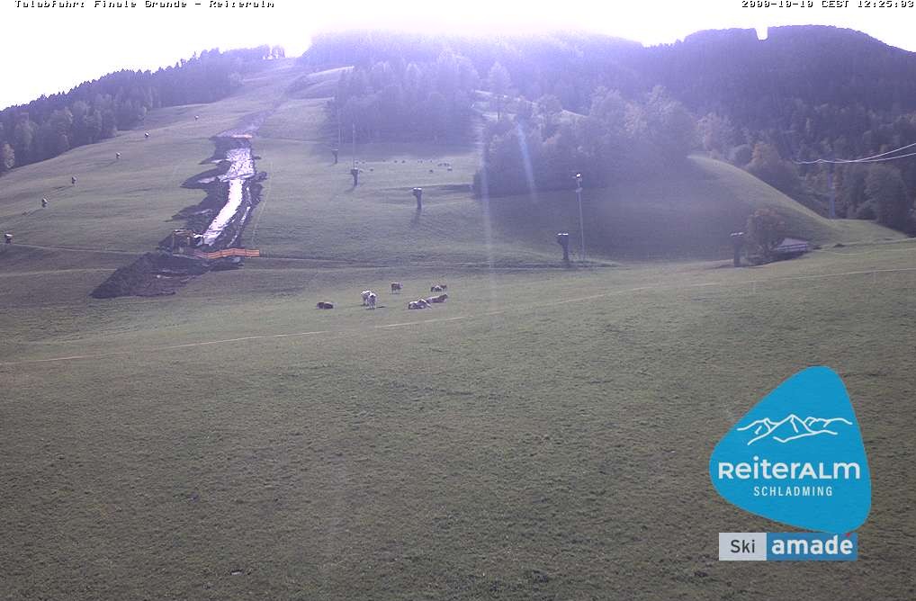 Archiv Foto Webcam Reiteralm - Talstation 8er Silver Jet