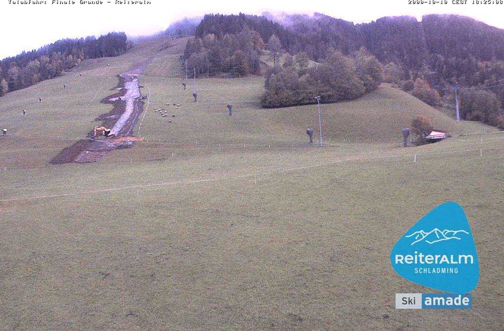 Archiv Foto Webcam Reiteralm - Talstation 8er Silver Jet