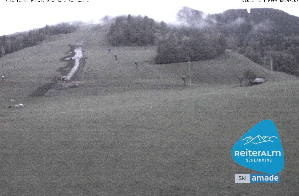 Archived image Webcam Reiteralm: Base Station Silver Jet