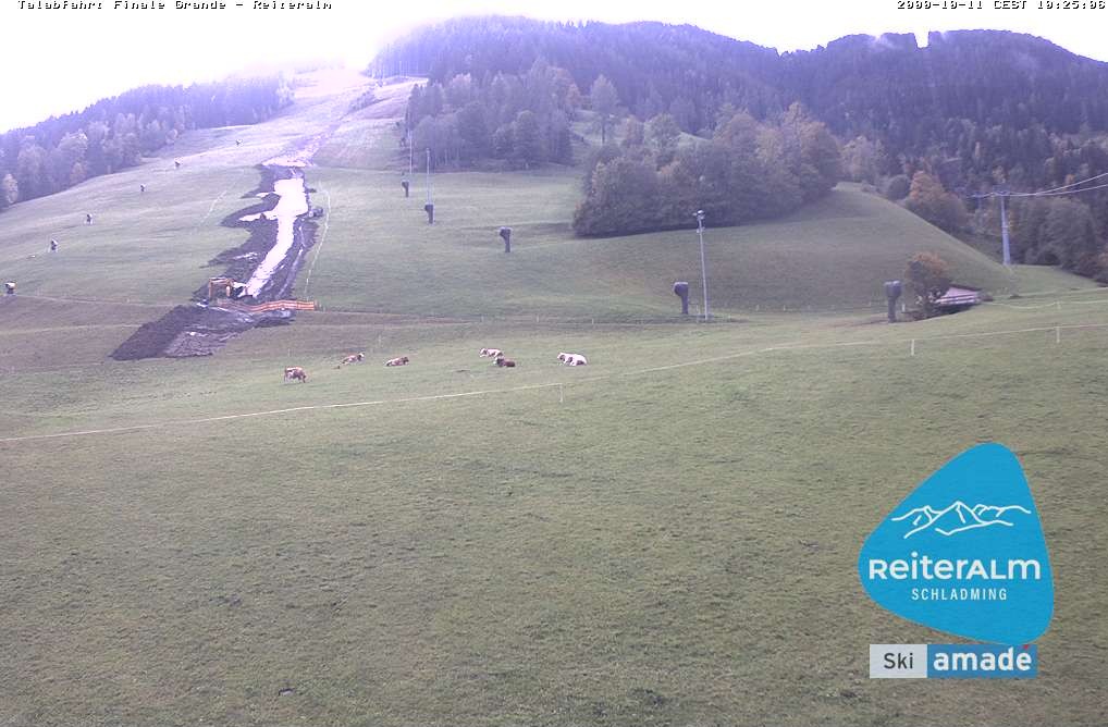 Archiv Foto Webcam Reiteralm - Talstation 8er Silver Jet