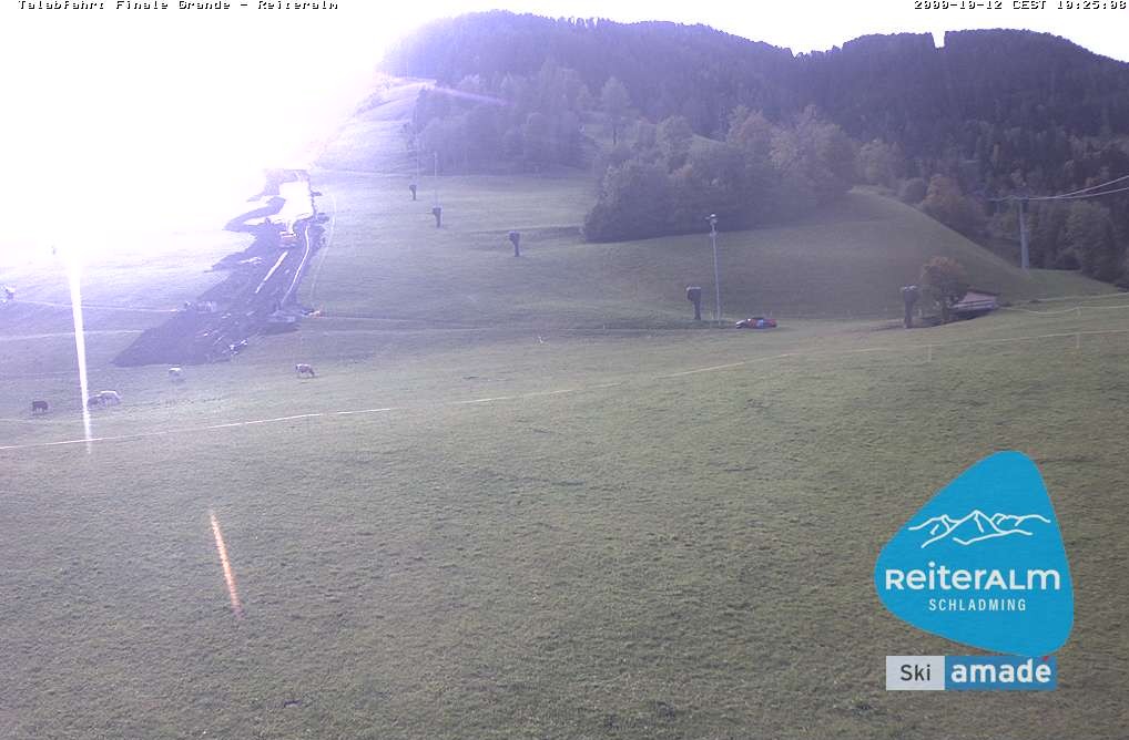 Archiv Foto Webcam Reiteralm - Talstation 8er Silver Jet