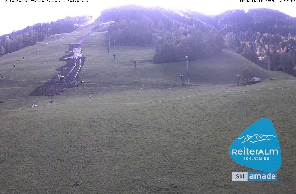 Archiv Foto Webcam Reiteralm - Talstation 8er Silver Jet