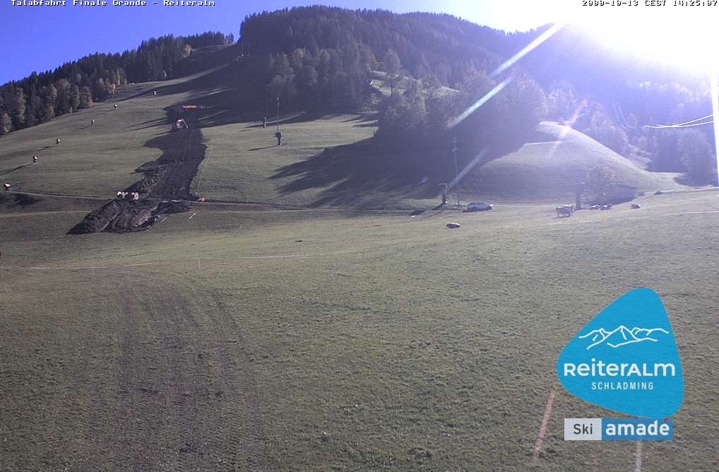 Archiv Foto Webcam Reiteralm - Talstation 8er Silver Jet