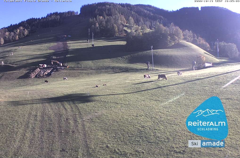 Archiv Foto Webcam Reiteralm - Talstation 8er Silver Jet