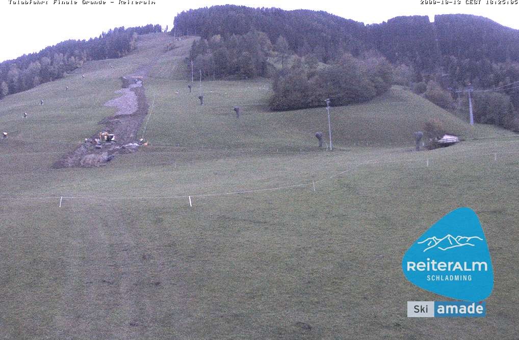 Archiv Foto Webcam Reiteralm - Talstation 8er Silver Jet