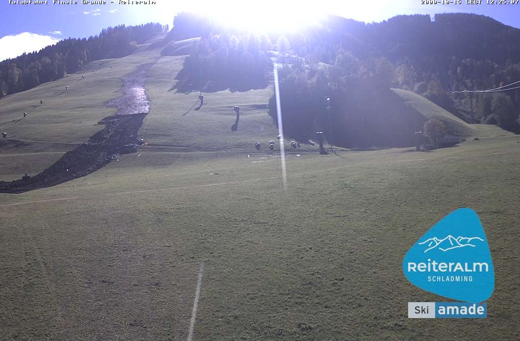 Archived image Webcam Reiteralm: Base Station Silver Jet