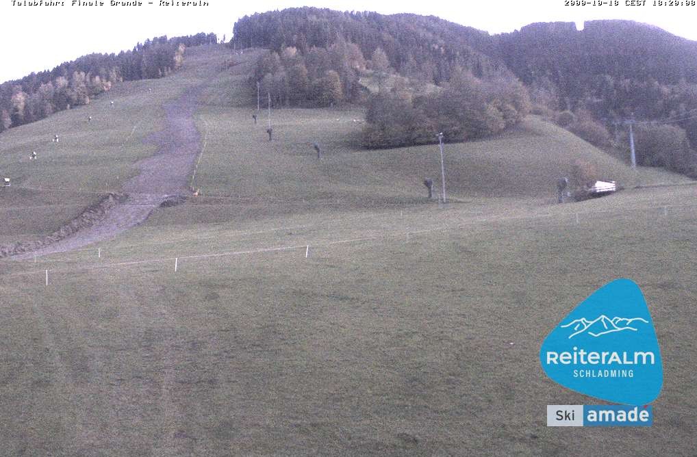 Archived image Webcam Reiteralm: Base Station Silver Jet