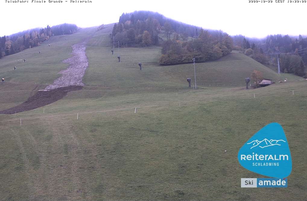 Archived image Webcam Reiteralm: Base Station Silver Jet