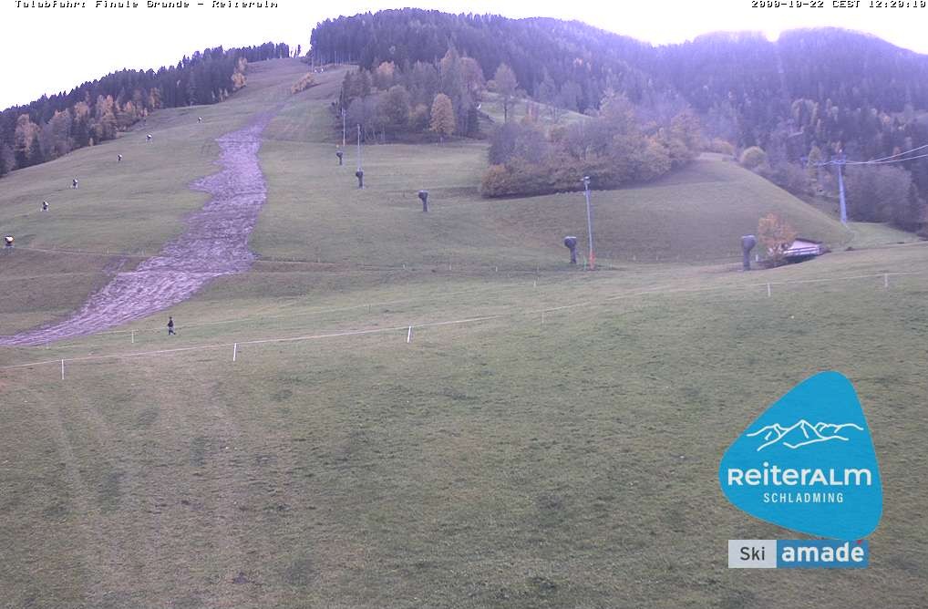 Archiv Foto Webcam Reiteralm - Talstation 8er Silver Jet