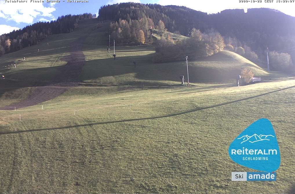 Archiv Foto Webcam Reiteralm - Talstation 8er Silver Jet