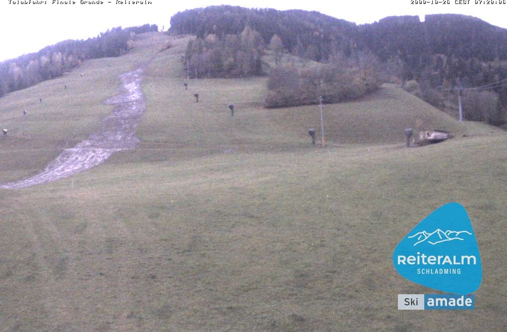 Archiv Foto Webcam Reiteralm - Talstation 8er Silver Jet