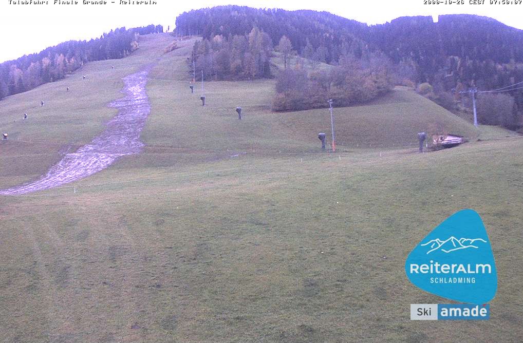 Archiv Foto Webcam Reiteralm - Talstation 8er Silver Jet