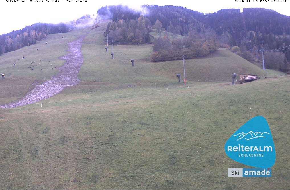 Archiv Foto Webcam Reiteralm - Talstation 8er Silver Jet
