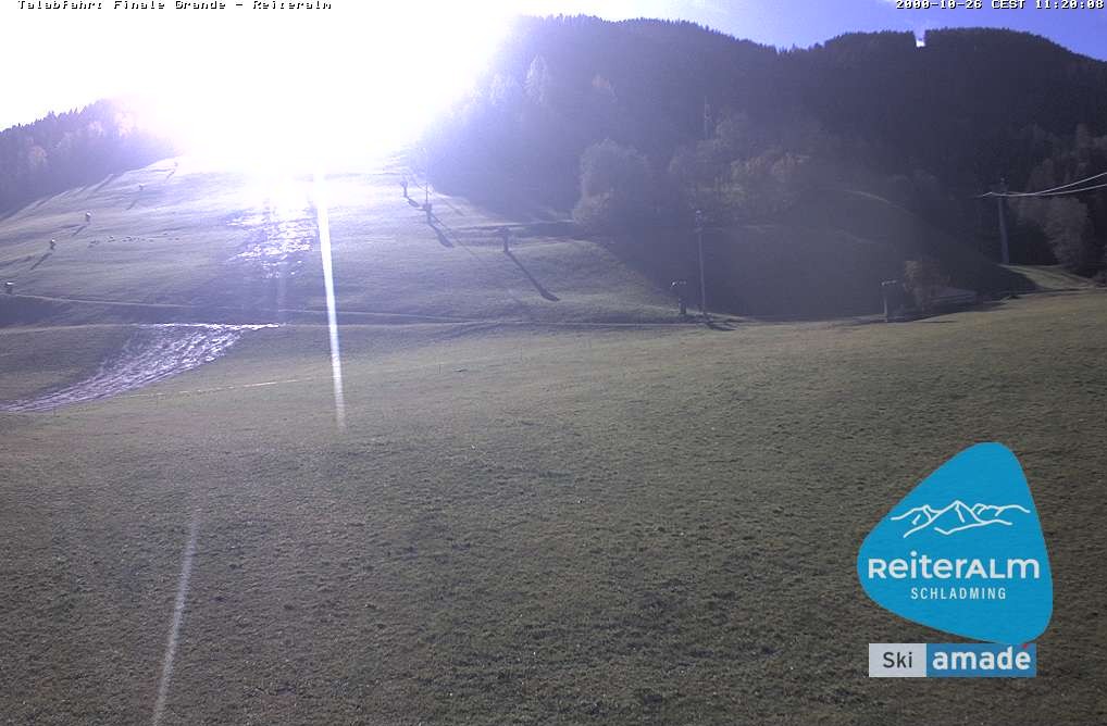 Archiv Foto Webcam Reiteralm - Talstation 8er Silver Jet