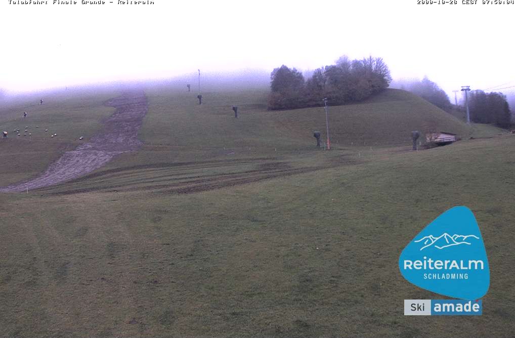 Archived image Webcam Reiteralm: Base Station Silver Jet
