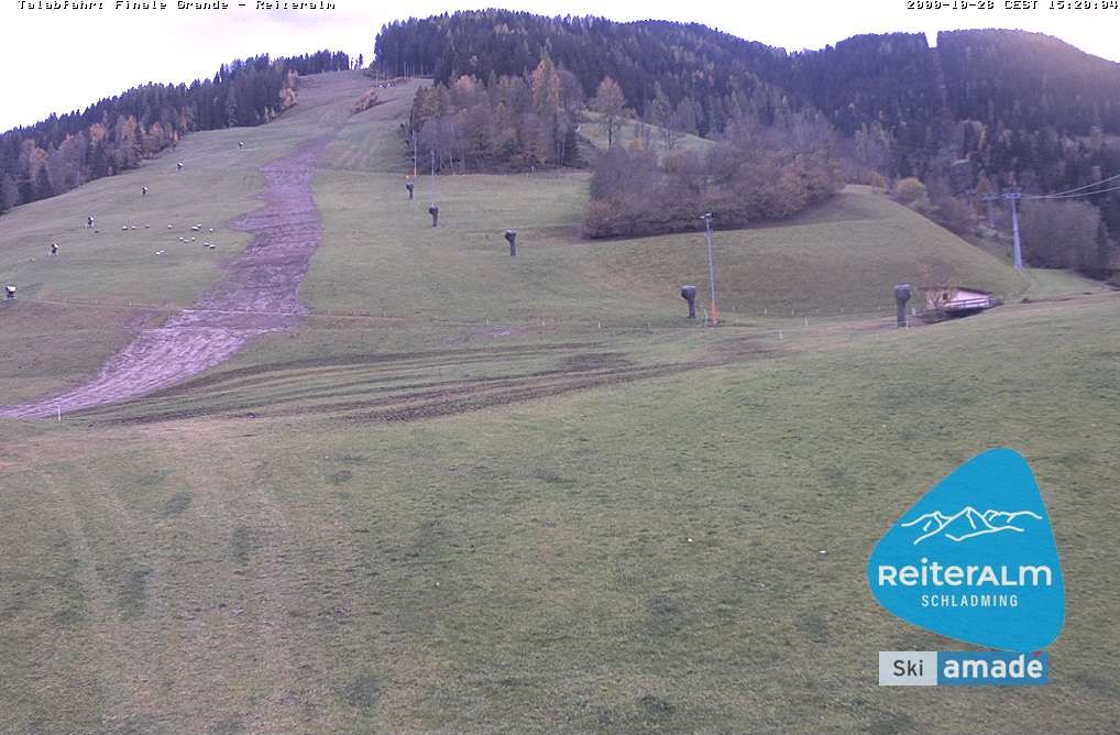 Archived image Webcam Reiteralm: Base Station Silver Jet