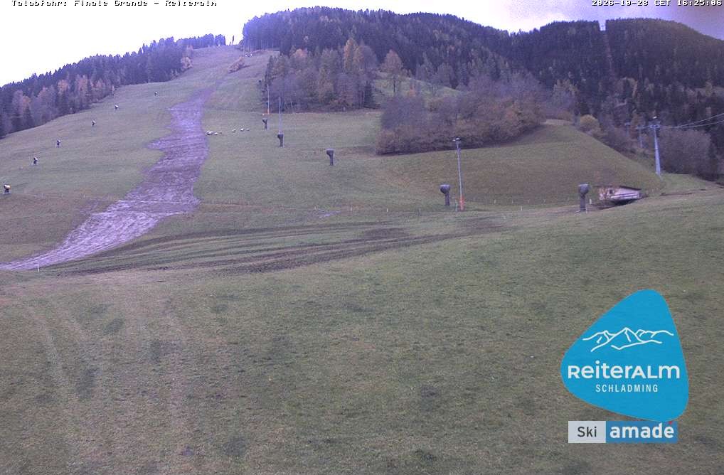 Archived image Webcam Reiteralm: Base Station Silver Jet