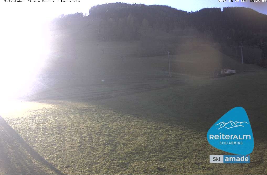 Archived image Webcam Reiteralm: Base Station Silver Jet
