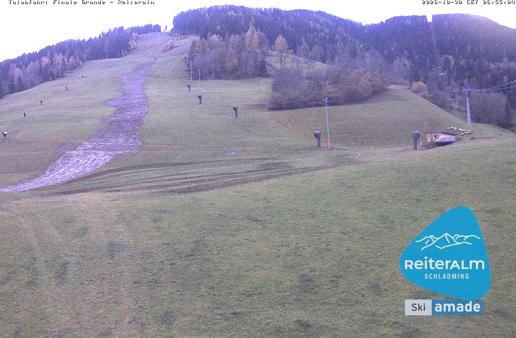 Archiv Foto Webcam Reiteralm - Talstation 8er Silver Jet