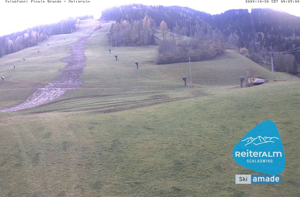Archiv Foto Webcam Reiteralm - Talstation 8er Silver Jet