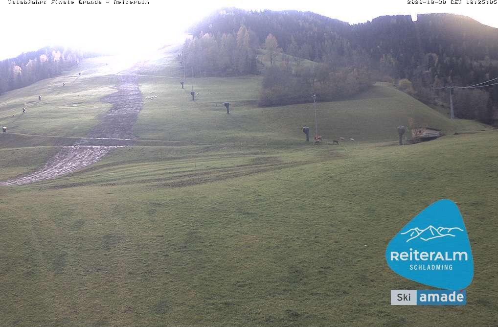 Archiv Foto Webcam Reiteralm - Talstation 8er Silver Jet