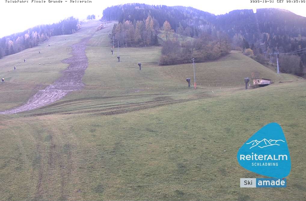 Archiv Foto Webcam Reiteralm - Talstation 8er Silver Jet