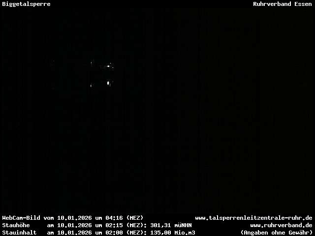 Archiv Foto Webcam Biggesee: Biggetalsperre