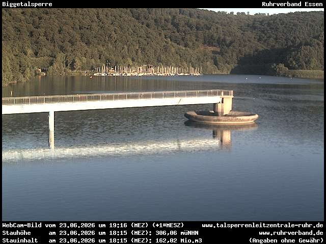 Archiv Foto Webcam Biggesee: Biggetalsperre