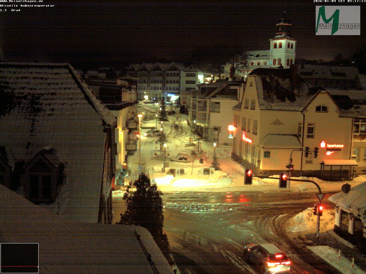 Archiv Foto Webcam Meinerzhagen: Blick vom Rathaus