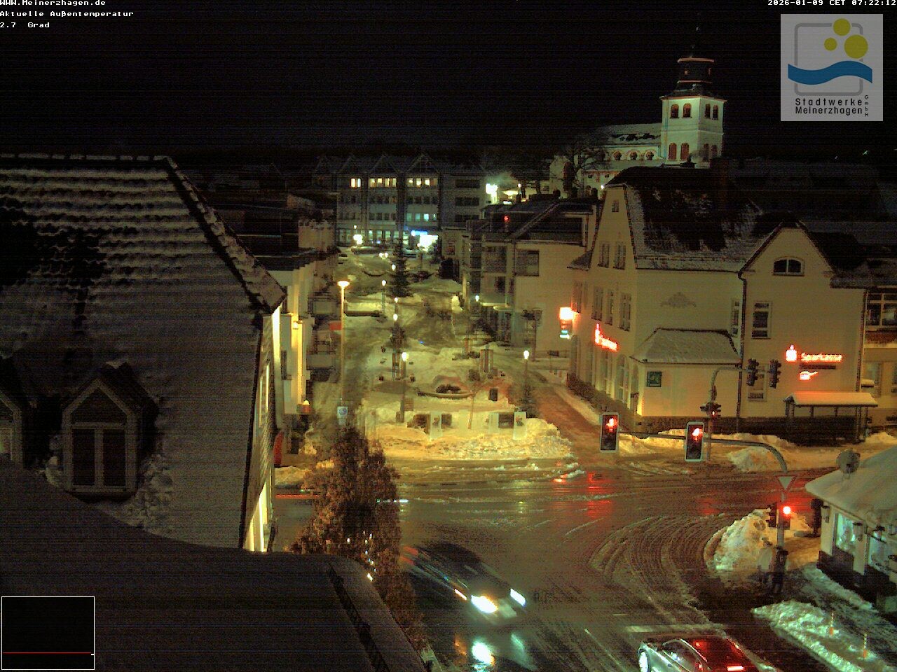 Archiv Foto Webcam Meinerzhagen: Blick vom Rathaus