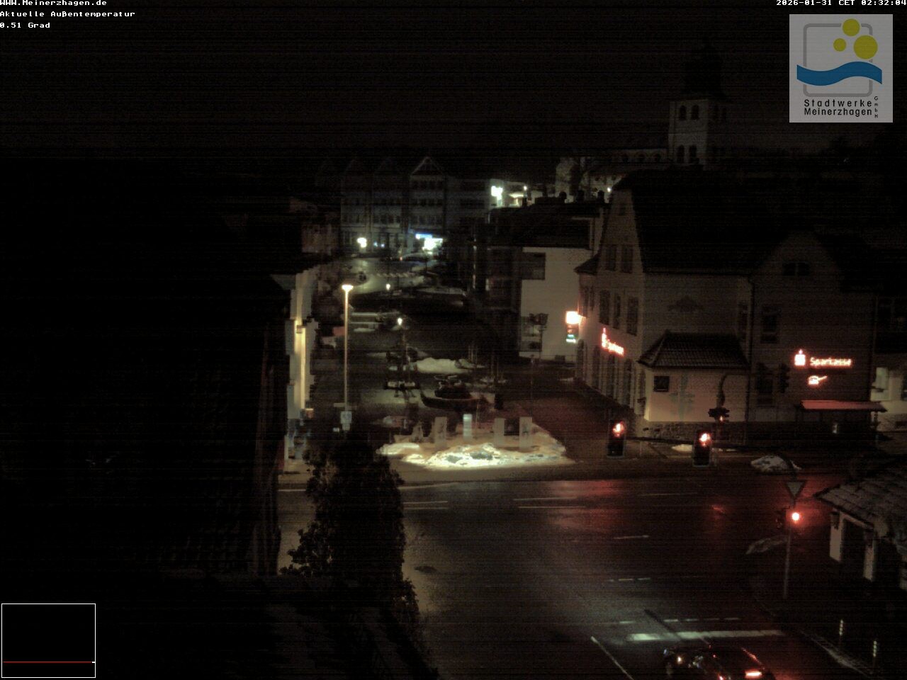 Archiv Foto Webcam Meinerzhagen: Blick vom Rathaus