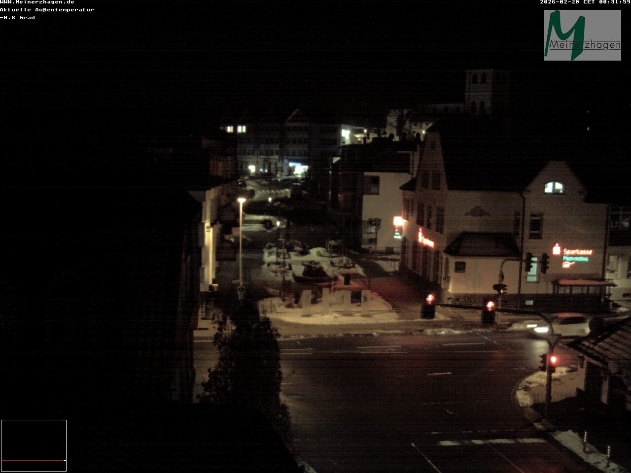 Archiv Foto Webcam Meinerzhagen: Blick vom Rathaus