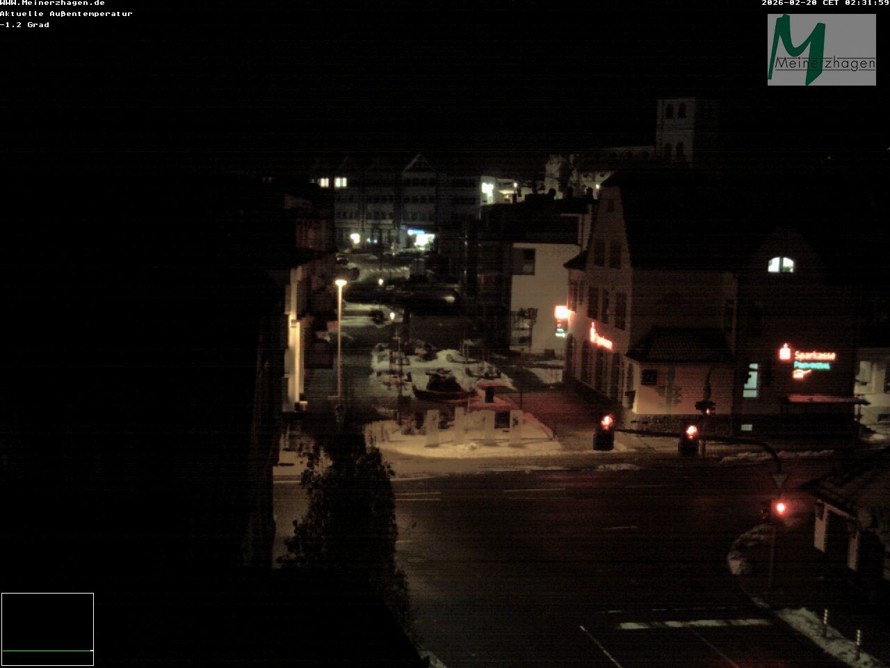 Archiv Foto Webcam Meinerzhagen: Blick vom Rathaus