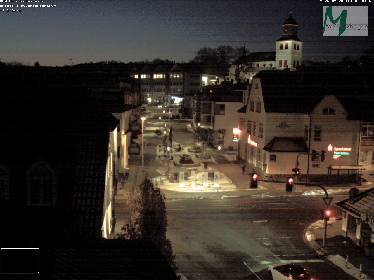 Archiv Foto Webcam Meinerzhagen: Blick vom Rathaus