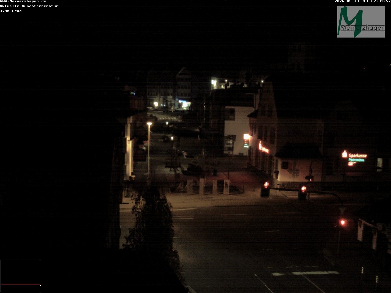 Archiv Foto Webcam Meinerzhagen: Blick vom Rathaus