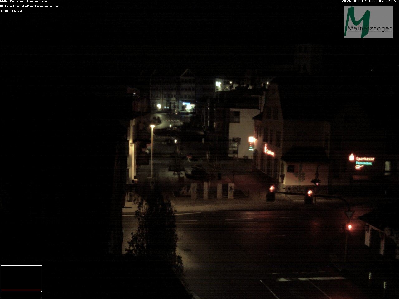 Archiv Foto Webcam Meinerzhagen: Blick vom Rathaus