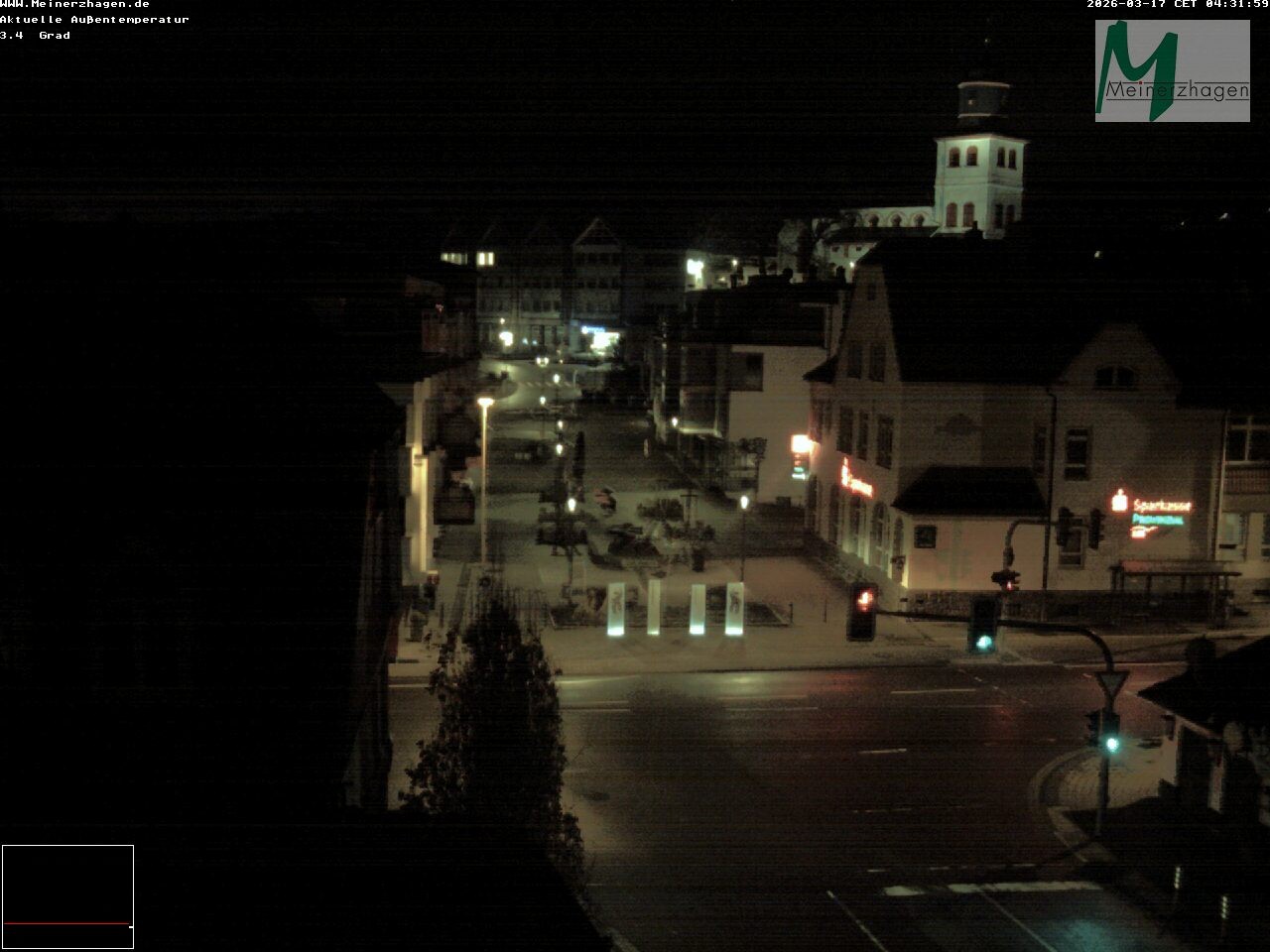 Archiv Foto Webcam Meinerzhagen: Blick vom Rathaus