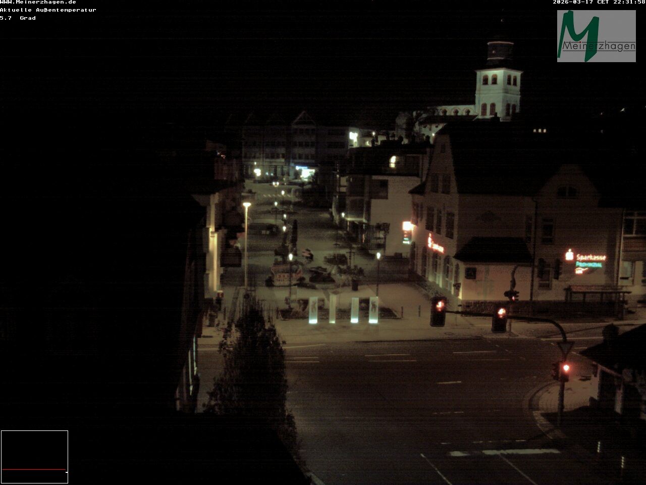 Archiv Foto Webcam Meinerzhagen: Blick vom Rathaus