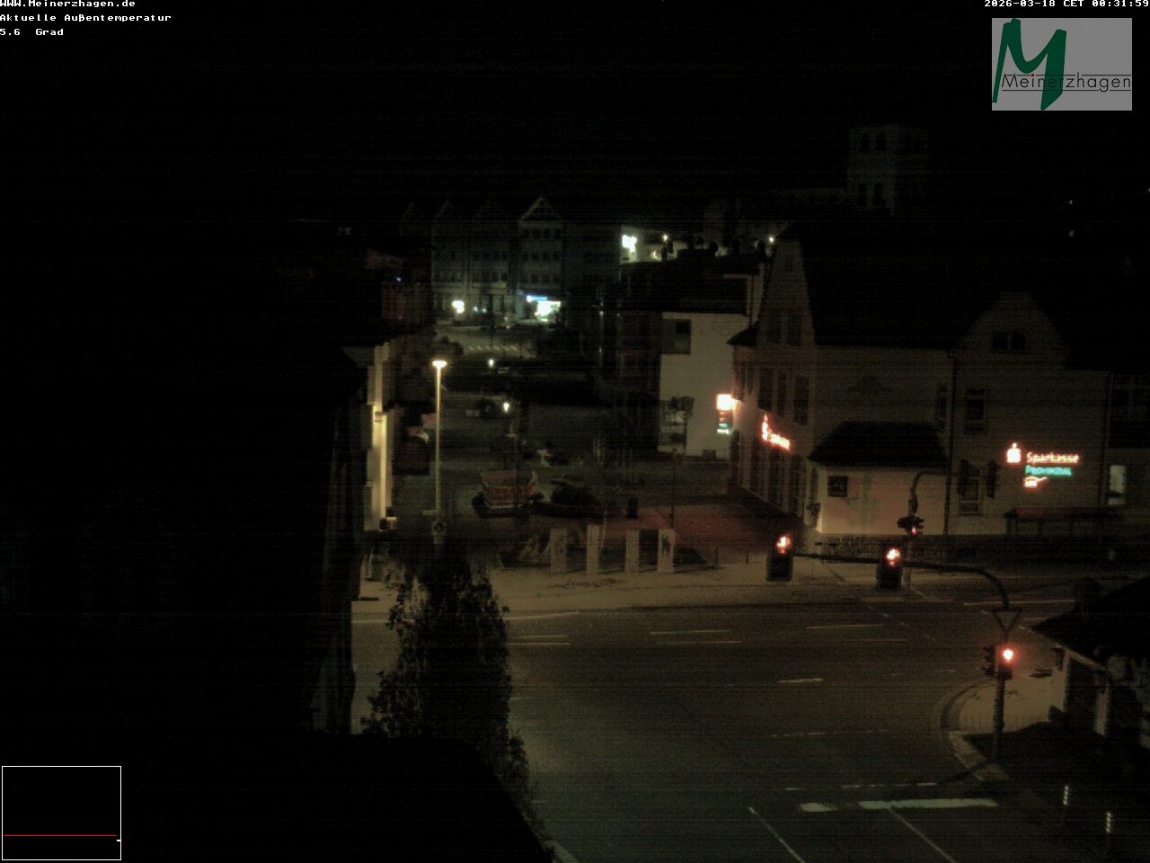 Archiv Foto Webcam Meinerzhagen: Blick vom Rathaus