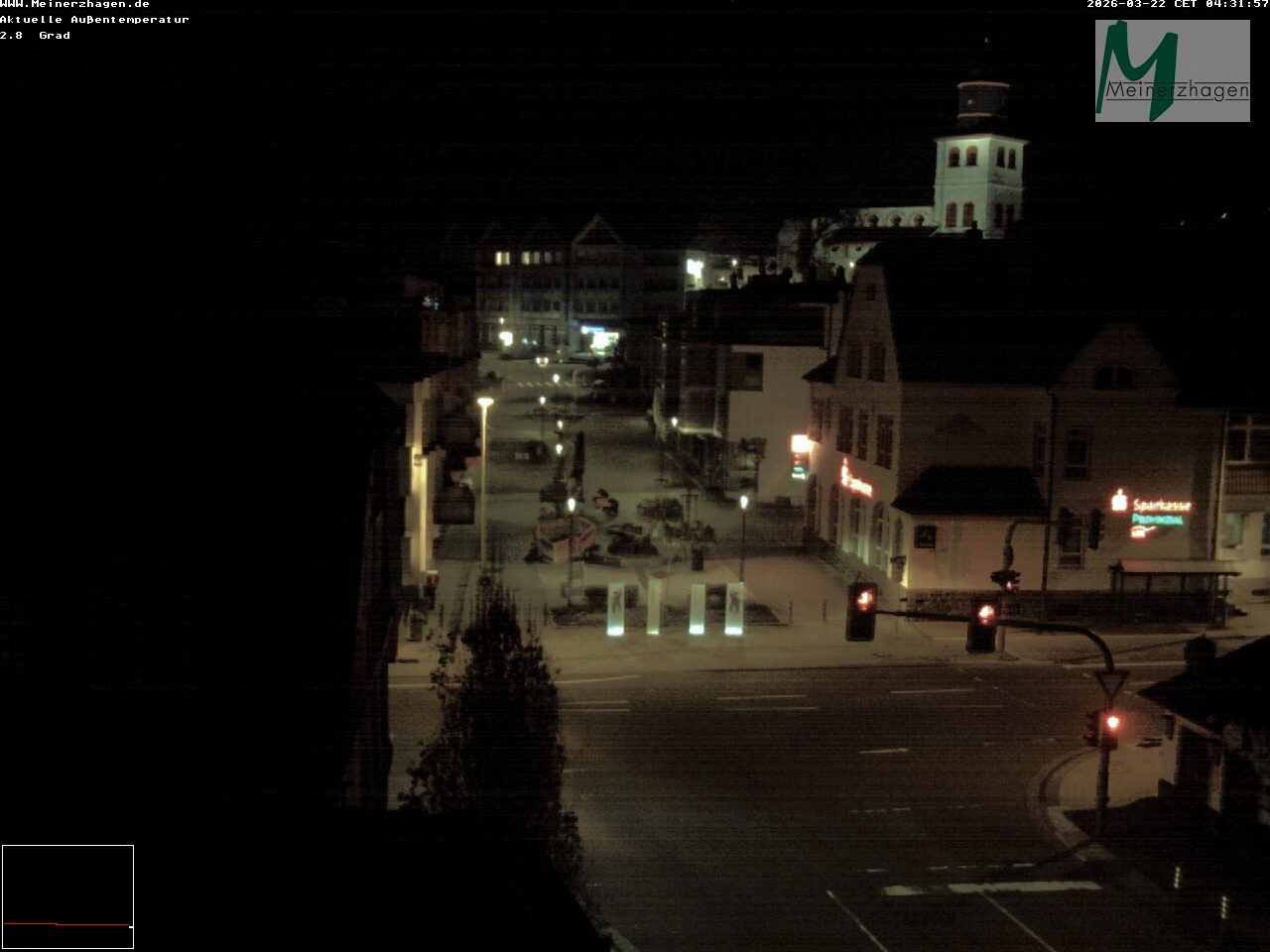 Archiv Foto Webcam Meinerzhagen: Blick vom Rathaus