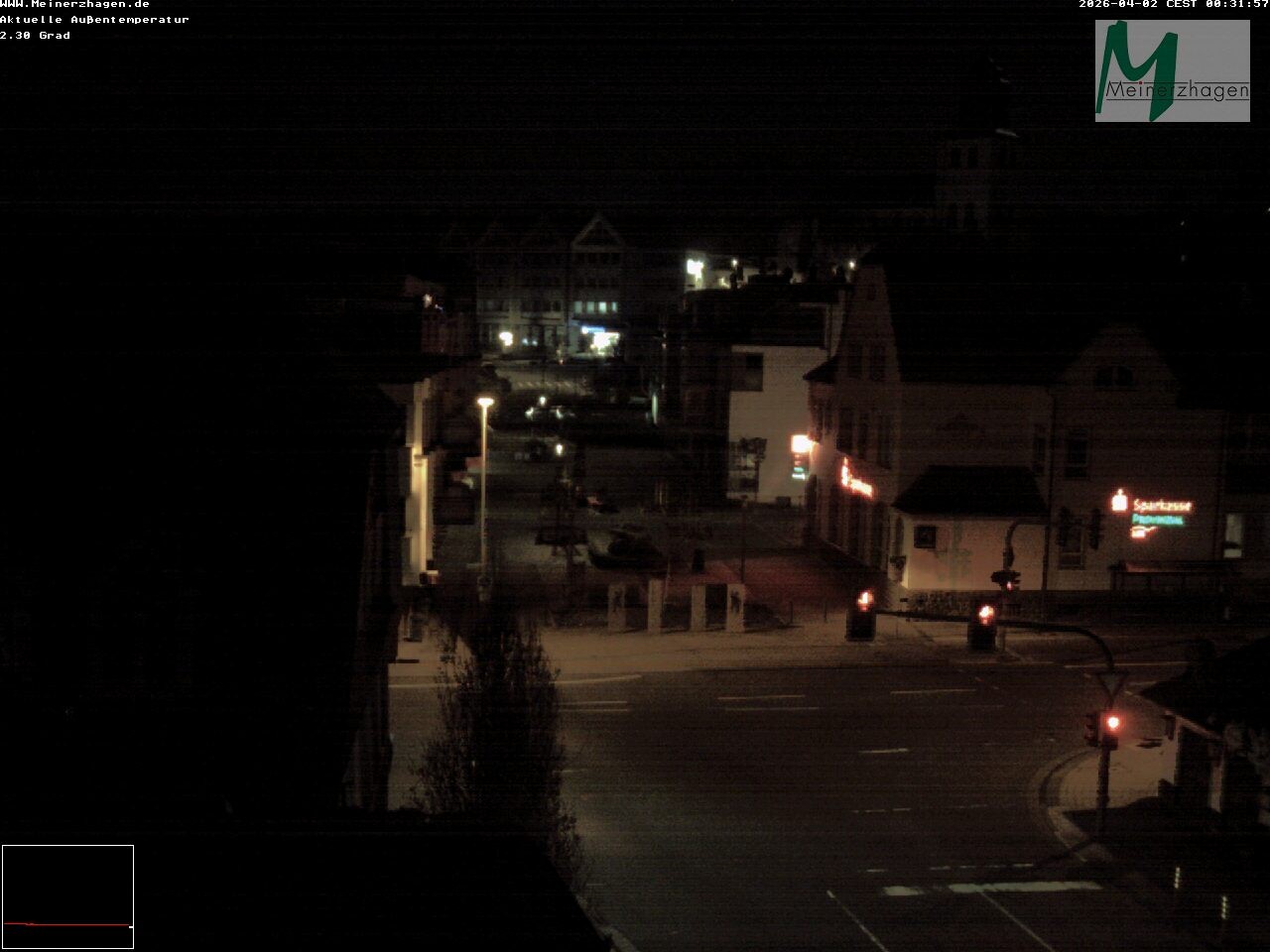 Archiv Foto Webcam Meinerzhagen: Blick vom Rathaus