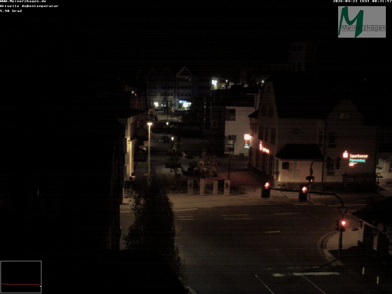 Archiv Foto Webcam Meinerzhagen: Blick vom Rathaus