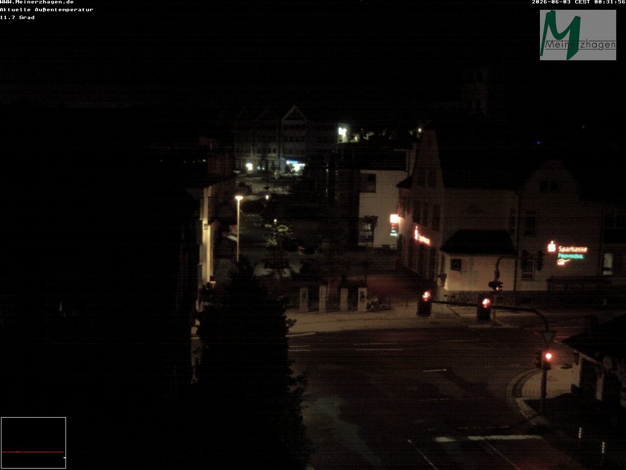 Archiv Foto Webcam Meinerzhagen: Blick vom Rathaus