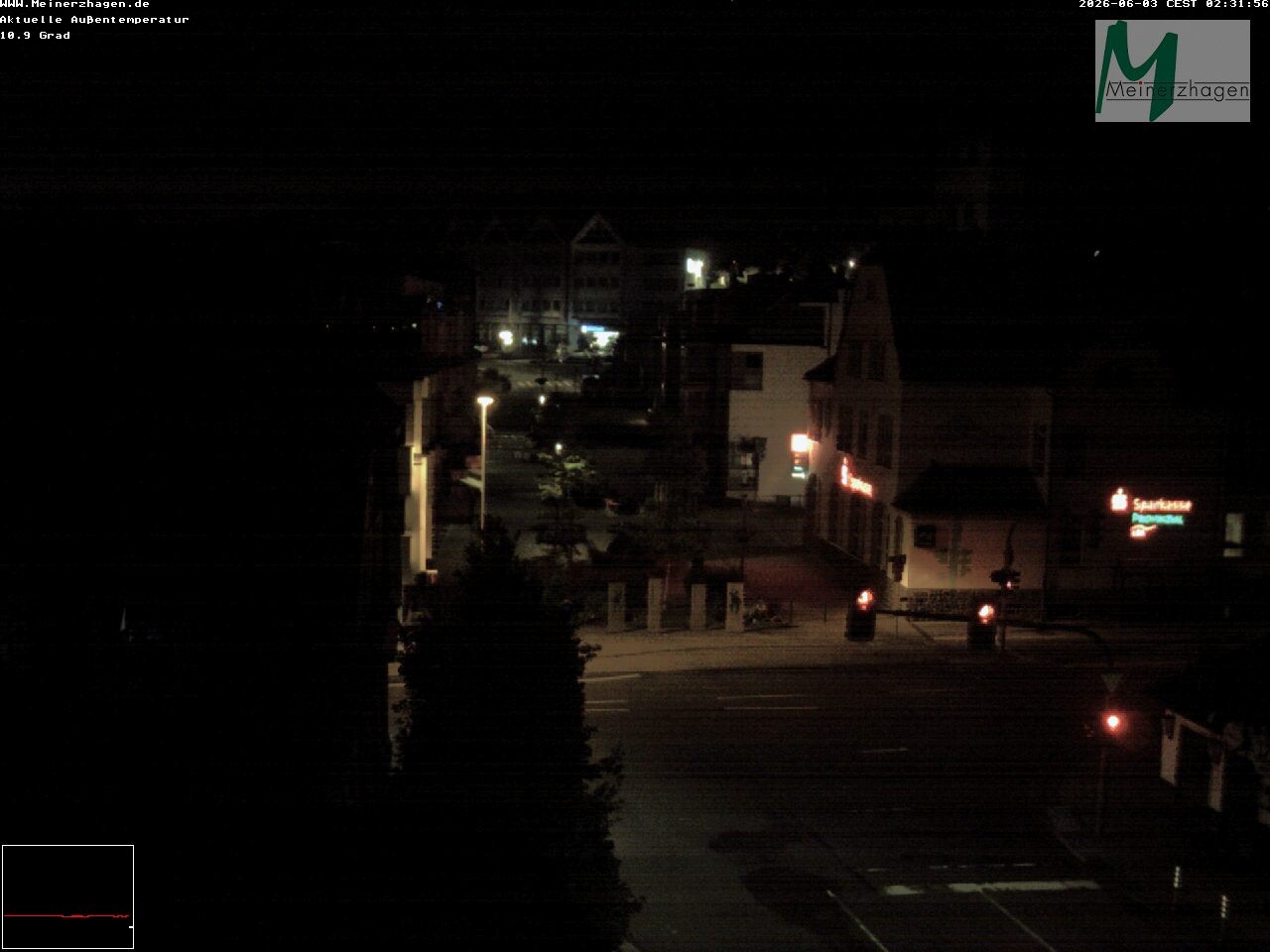 Archiv Foto Webcam Meinerzhagen: Blick vom Rathaus